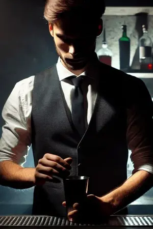 ปกนิยาย เรื่องเล่าของบาร์เทนเดอร์