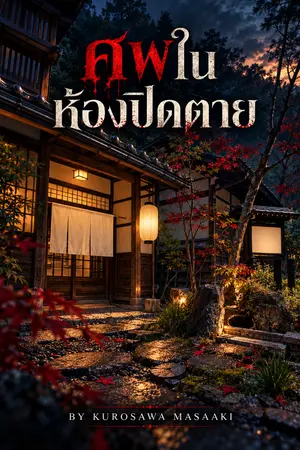 ปกนิยาย ศพในห้องปิดตาย
