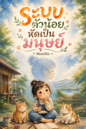 ปกนิยาย ระบบตัวน้อยหัดเป็นมนุษย์