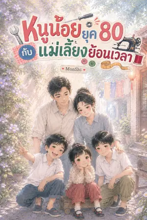 ปกนิยาย หนูน้อยยุค 80 กับแม่เลี้ยงย้อนเวลา