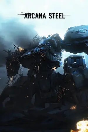 ปกนิยาย ARCANA STEEL: อวตารจักรกลมนตรา