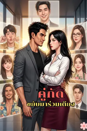 ปกนิยาย คู่กัด ขยับมาร่วมเตียง
