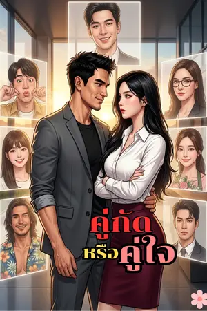 ปกนิยาย คู่กัด หรือ คู่ใจ