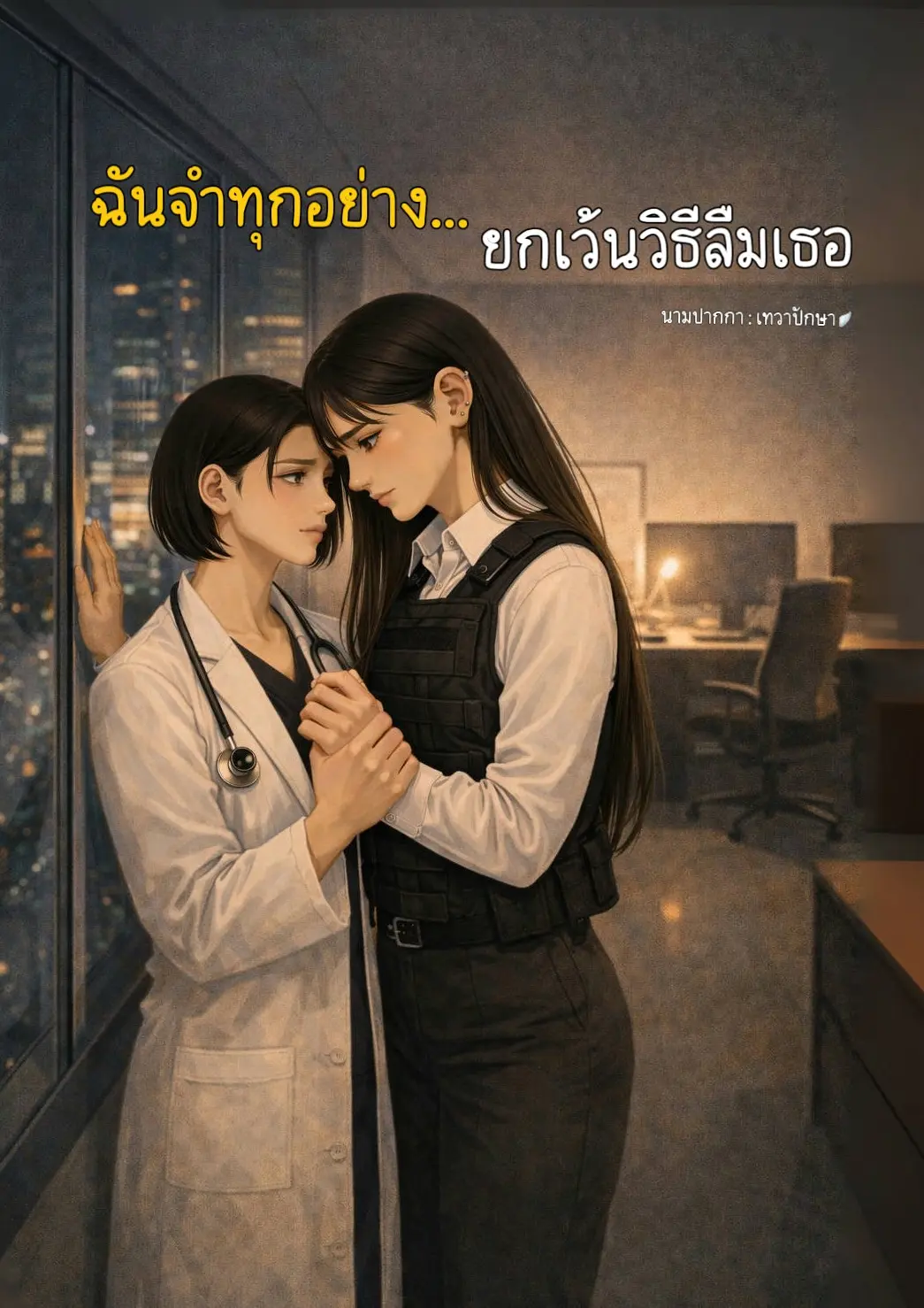ปกนิยาย ฉันจำทุกอย่าง ยกเว้นวิธีลืมเธอ