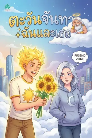 ปกนิยาย ตะวันจันทรา ฉันและเธอ