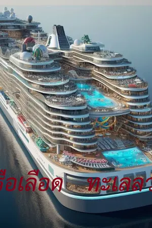 ปกนิยาย เรือเลือด ทะเลลวง