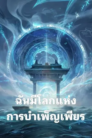 ปกนิยาย ฉันมีโลกแห่งการบำเพ็ญเพียร ( นิยายแปล )