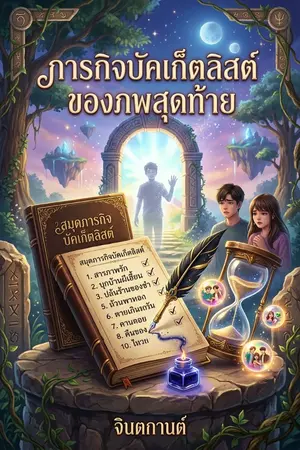 ปกนิยาย ภารกิจบัคเก็ตลิสต์ของภพสุดท้าย