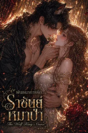 ปกนิยาย "พันธนาการรัก.. ราชันย์หมาป่า The Wolf King’s Curse"
