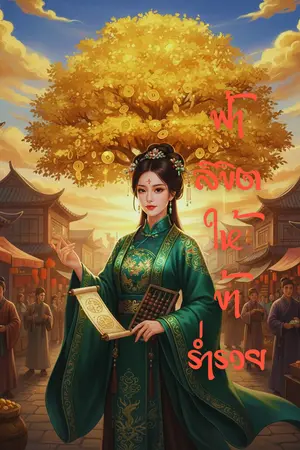 ปกนิยาย ฟ้าลิขิตให้ข้าร่ำรวย!!!