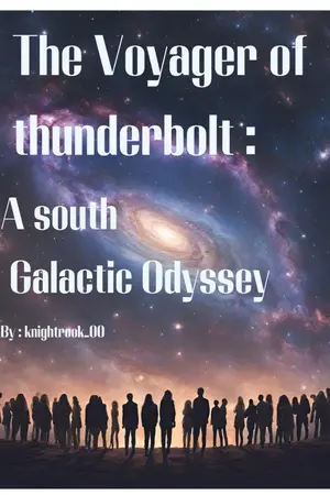 ปกนิยาย The Voyager of thunderbolt: A south Galactic Odyssey