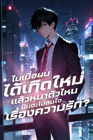 ปกนิยาย ในเมื่อผมได้เกิดใหม่ แล้วหมาตัวไหนมันจะไปสนใจเรื่องความรัก?