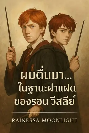 ปกนิยาย Fic Harry Potter  ตื่นมาอีกที่ ผมคือ เรเนียส วิสลีย์