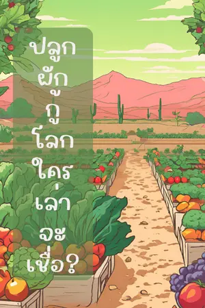 ปกนิยาย ปลูกผักกู้โลกใครเล่าจะเชื่อ? [มี E-Book]
