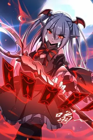 ปกนิยาย (Fic Honkai Impact 3rd) กลายเป็นเเวมไพร์โลลิไปซะเเล้ว