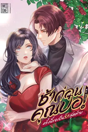 ปกนิยาย ช้าก่อนคุณป๋อ! ครั้งนี้ขอเป็นรักสุดท้าย