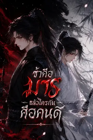 ปกนิยาย ข้าคือมาร แล้วใครกันคือคนดี