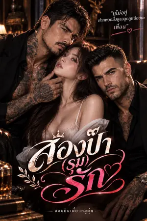 ปกนิยาย สองป๊า(รุม)รัก 3p