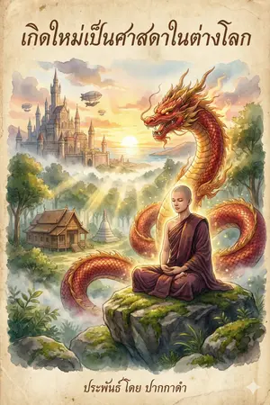 ปกนิยาย เกิดใหม่เป็นศาสดาในต่างโลก