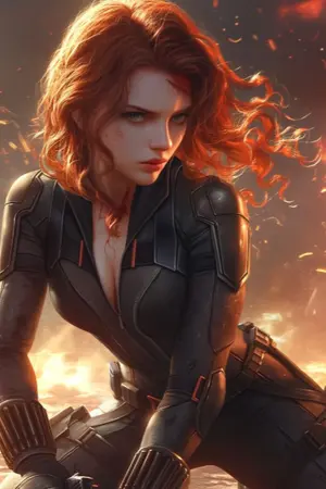 ปกนิยาย มารเวล : เริ่มต้นมาก็แต่งงานกับแบล็กวิโดว์