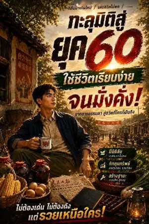 ปกนิยาย ทะลุมิติสู่ยุค 60 ใช้ชีวิตเรียบง่ายจนมั่งคั่ง