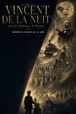 ปกนิยาย Vincent de la Nuit and the Mechanics of Dreams : กลไกฝันของ วินเซนต์ เดอ ลา นุยต์