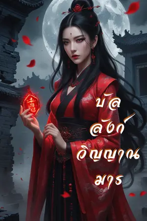ปกนิยาย บัลลังก์วิญญาณมาร