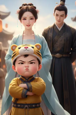 ปกนิยาย (E-book)เถ้าแก่จิ๋วพิทักษ์รัก : แผนปั้นท่านแม่ให้เป็นเศรษฐี