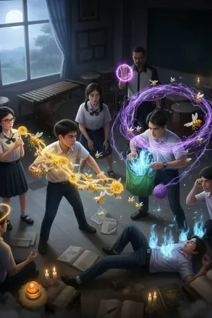 ปกนิยาย คำสาปและความลับไสยศาสตร์เวทมนต์