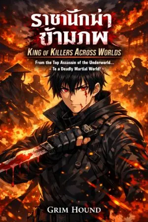ปกนิยาย ราชานักฆ่าข้ามภพ   King of Killers Across Worlds