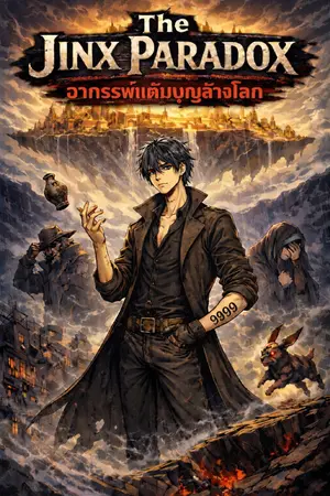 ปกนิยาย The Jinx Paradox อาถรรพ์แต้มบุญล้างโลก