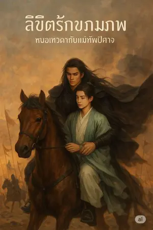 ปกนิยาย ลิขิตรักข้ามภพ หมอเทวดากับแม่ทัพปีศาจ