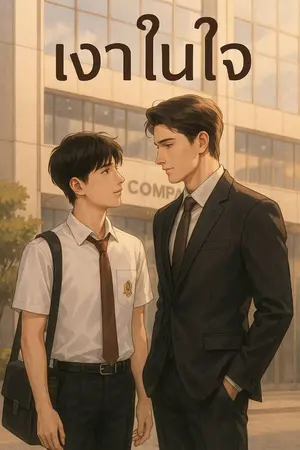 ปกนิยาย "เงาในใจ"