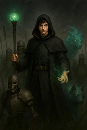 ปกนิยาย มหาสงครามเนโคเเมนเซอร์