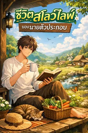 ปกนิยาย ชีวิตสโลว์ไลฟ์ของนายตัวประกอบ