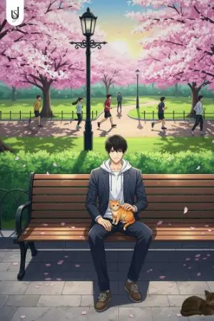 ปกนิยาย แมวส้มที่ผมเก็บมาเลี้ยงดื้อชะมัด (My stubborn cat)
