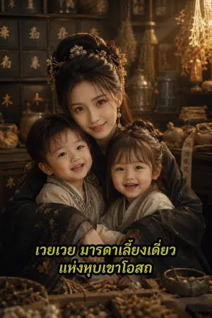ปกนิยาย เวยเวย มารดาเลี้ยงเดี่ยวแห่งหุบเขาโอสถ