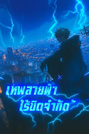 ปกนิยาย เทพสายฟ้าไร้ขีดจำกัด