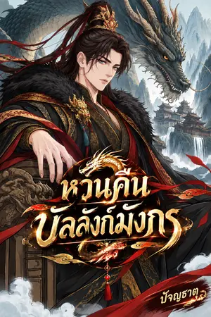 ปกนิยาย หวนคืนบัลลังก์มังกร