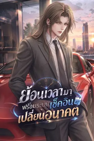ปกนิยาย ย้อนเวลามาพร้อมระบบเช็คอินเปลี่ยนอนาคต