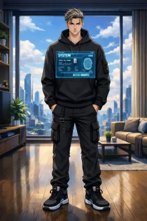 ปกนิยาย ย้อนกลับสู่ชีวิตเดิมพร้อมระบบสุ่มของรางวัล