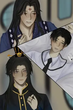 ปกนิยาย ผมแค่พนักงานธรรมดาที่หลุดเข้ามาในนิยายวาย