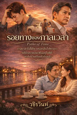 ปกนิยาย รอยทางของกาลเวลา (Parts of Time)