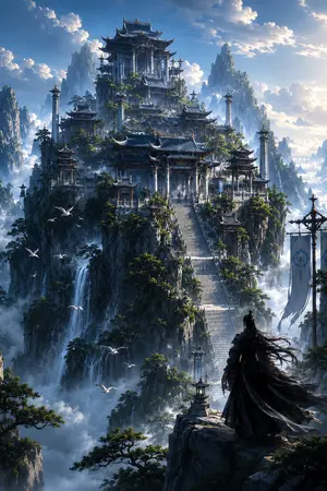ปกนิยาย ผมขอเป็นเจ้าสำนักในโลกของผู้ฝึกตน แต่ดันโดนพระเจ้าส่งไปเกิดในโลกเวทมนตร์