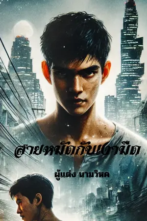 ปกนิยาย สายหมัดกับเงามืด