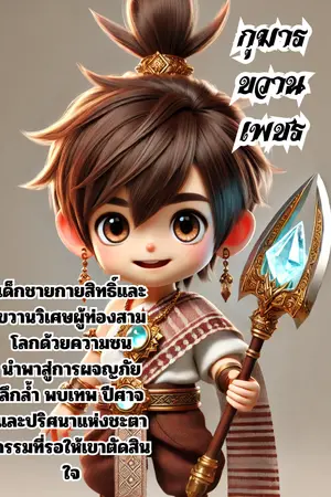 ปกนิยาย กุมารขวานเพชร