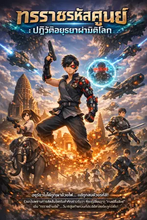 ปกนิยาย "ทรราชรหัสศูนย์ : ปฏิวัติอยุธยาผ่ามิติโลก"