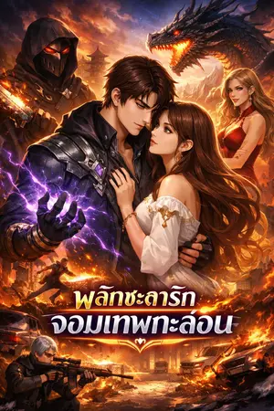 ปกนิยาย พลิกชะตารัก จอมเทพกระล่อน