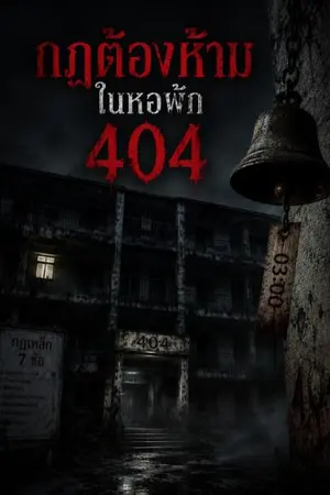 ปกนิยาย กฎต้องห้ามในหอพัก 404