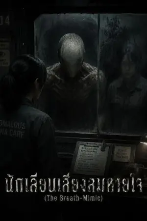 ปกนิยาย นักเลียนเสียงลมหายใจ (The Breath-Mimic)